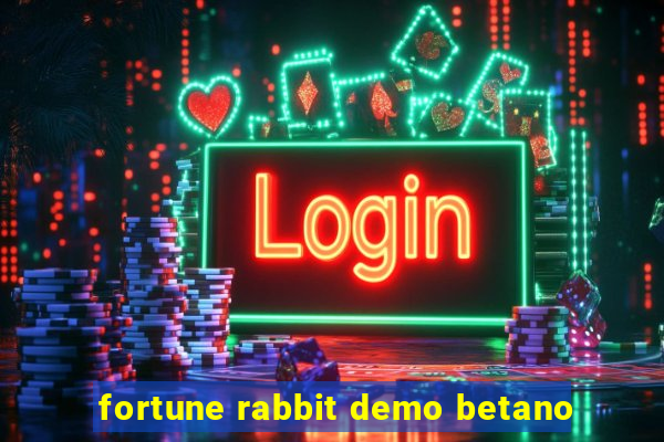 fortune rabbit demo betano